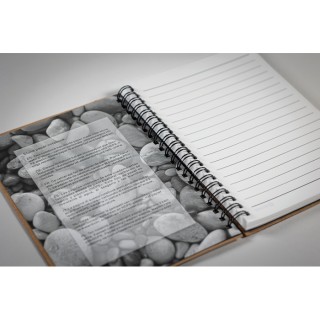 Cuaderno de papel de piedra personalizado